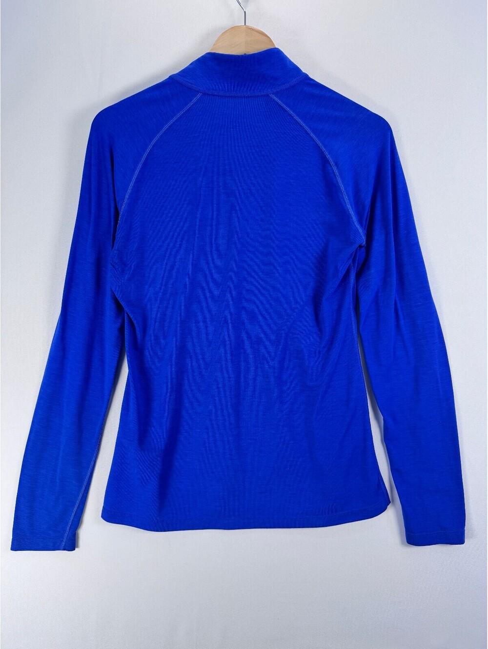 Paradox Merino Blend Quarter Zip Women's M Base Layer Hiking Outdoor Thumbholes - Picture 4 of 8